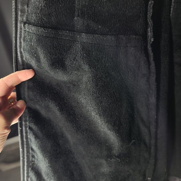 Free Country Winter coat with fleece, pockets and adjustable hood - Size L - Picture 3 of 6